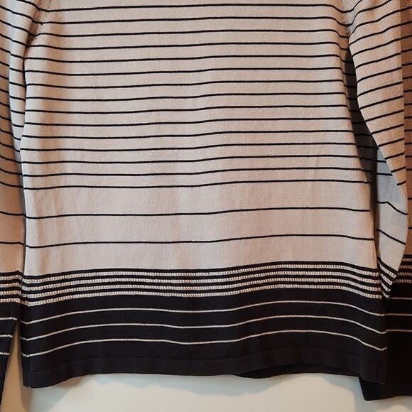 Pendleton Knit V Neck Sweater Women's Size Small Brown/Tan EUC NICE! - Picture 11 of 13